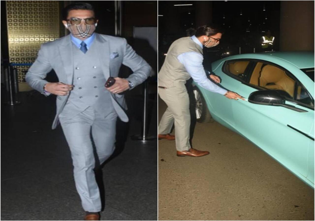Ranveer Singh suits up in a majestic Versace design at the Zee