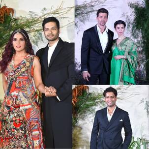 Richa Chadha-Ali Fazal wedding reception: Hrithik Roshan-Saba Azad make a couple entry, Vicky Kaushal turns up looking dapper