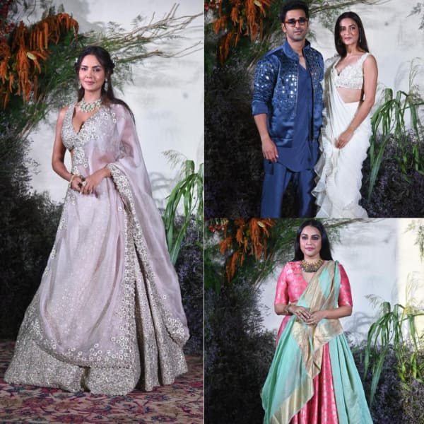 Richa Chadha-Ali Fazal wedding reception: Esha, Kriti-Pulkit and Swara drop by