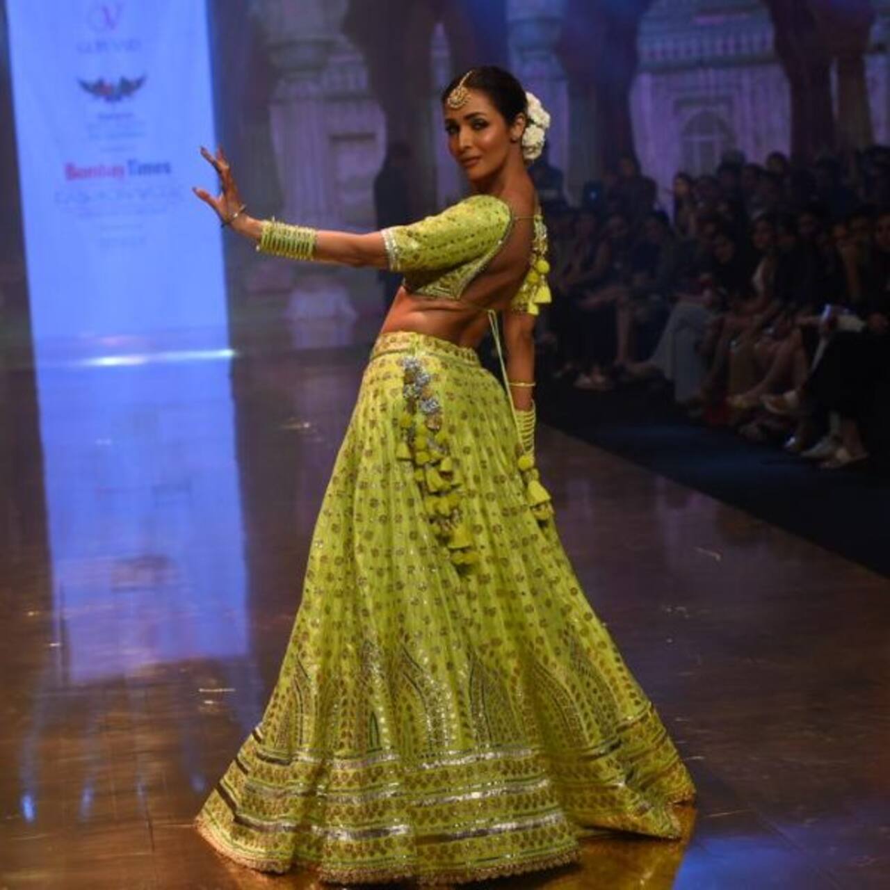 Alluring Bollywood Diva Malaika Arora Featuring Inddus Lehenga Choli main image 0