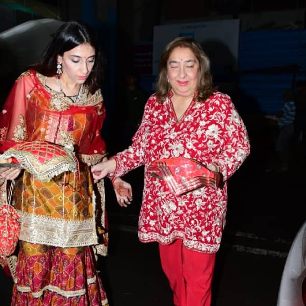 Karwa Chauth 2022 at Anil Kapoor home: Rima Jain and Anissa Malhotra