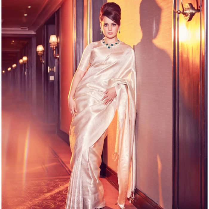Diwali 2022: Kangana Ranaut's silk saree