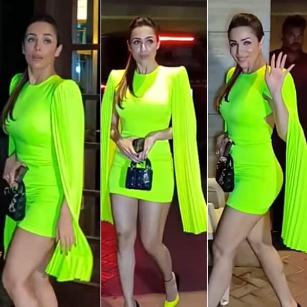 Malaika Arora trolled badly for wearing skin color very tight bodycon dress  
