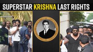 Superstar Krishna last rights: Jr NTR, Allu Arjun, Prabhas and others pay last respects to Mahesh Babu's father [Watch Video]