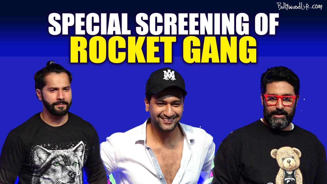 Rocket Gang screening: Vicky Kaushal, Varun Dhawan, Arjun Kapoor and more  B-town stars look charming [Watch Video]
