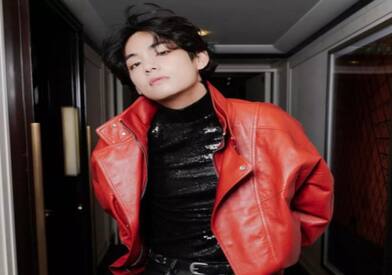 Jungkook Red Leather Jacket - New American Jackets