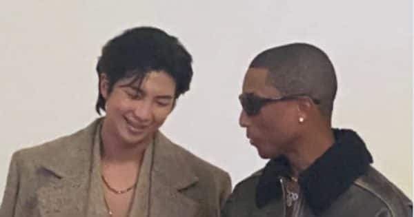 RM(Kim Namjoon)으로 알려진 RM은 RM3에서 자신의 우상 Pharrell Williams와 협업합니다.  마음을 사로잡는 음악잡지를 위한 듀오