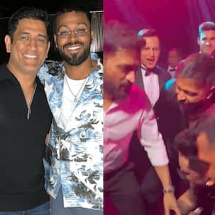 MS Dhoni dancing with Hardik Pandya on Bollywood songs is a vibe that will help you beat your Monday blues [WATCH VIDEO]