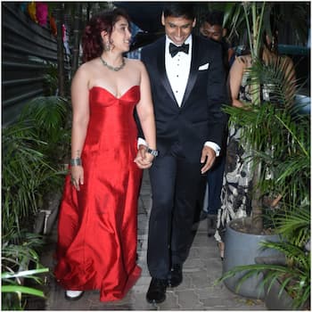 Ira Khan-Nupur Shikhare Engagement: रेड गाउन पहन आइरा खान ने की सगाई, आमिर  के साथ ट्विनिंग करती दिखीं फातिमा