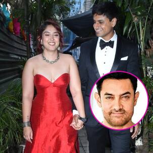 Aamir Khan dances to iconic song 'papa kehte hai' at daughter Ira Khan's engagement party [Watch Video]
