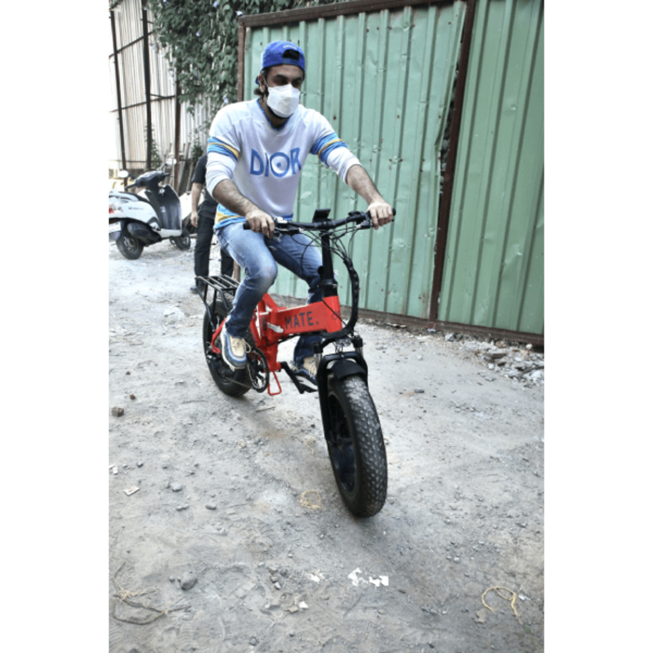 Ranbir Kapoor's fancy E-bike