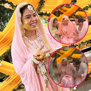 Dipika Kakar ने हल्दी की रस्म में ननद Saba Ibrahim पर लुटाया प्यार, शोएब इब्राहिम ने भी मचाया धमाल