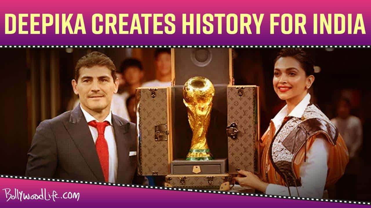 Deepika Padukone Makes India Proud as Pathaan Actress Becomes First Indian  to Unveil FIFA World Cup Trophy, Netizens Celebrate!