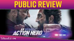 An Action Hero Public Review: Fans love Ayushmann Khurrana and Jaideep Ahlawat's performance [Watch Reactions]