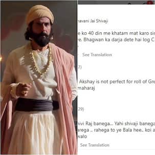 Akshay Kumar unveils his first look as Chhatrapati Shivaji Maharaj; netizens say, 'Rahega to Bala hi'
