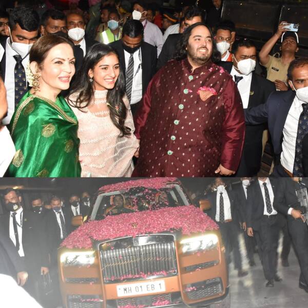 Anant Ambani-Radhika Merchant Engagement Party: Shah Rukh Khan, Ranbir ...