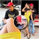Ashu Reddy के कदमों को चूमते दिखे राम गोपाल वर्मा, फोटोज ने इंटरनेट पर लगाई आग