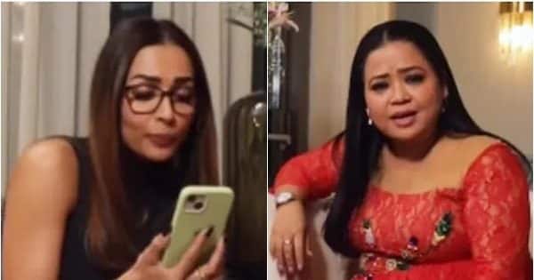 Malaika Arora consoles Bharti Singh as she breaks down recalling how guests said ‘hathi aur cheeti ki jodi’ at her wedding with Haarsh Limbachiyaa