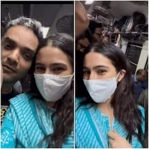 Sara Ali Khan ने ट्रैफिक से बचने के लिए किया लोकल ट्रेन में सफर, वीडियो पोस्ट कर बोलीं- 'समय का सद्उपयोग...'