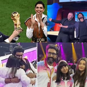 Trending Entertainment News: Shah Rukh Khan-Deepika Padukone promote Pathaan at FIFA 2022; Abhishek Bachchan tagged 'Besharam' and more