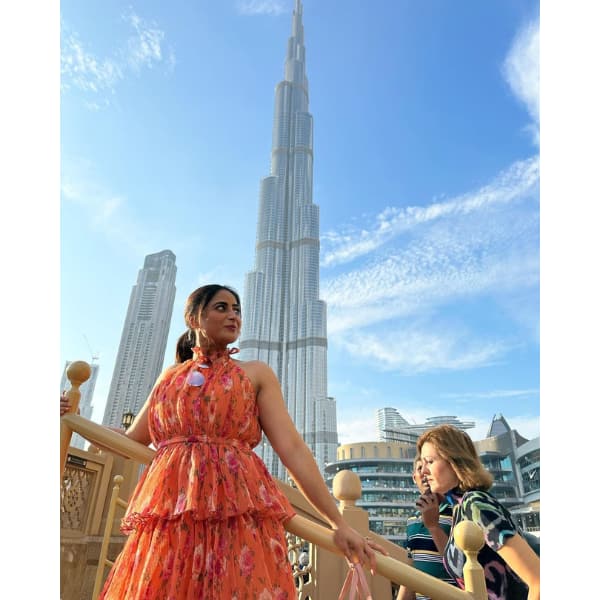 Ghum Hai Kisikey Pyaar Meiin duo Neil Bhatt-Aishwarya Sharma Dubai trip pics: Against the skyline  