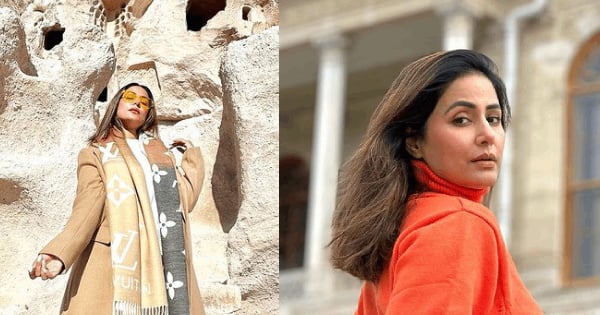 Hina Khan dishes out MASSIVE fashion goals as she explores Turkey; the expensive Louis Vuitton scarf has got our attention [VIEW PICS]