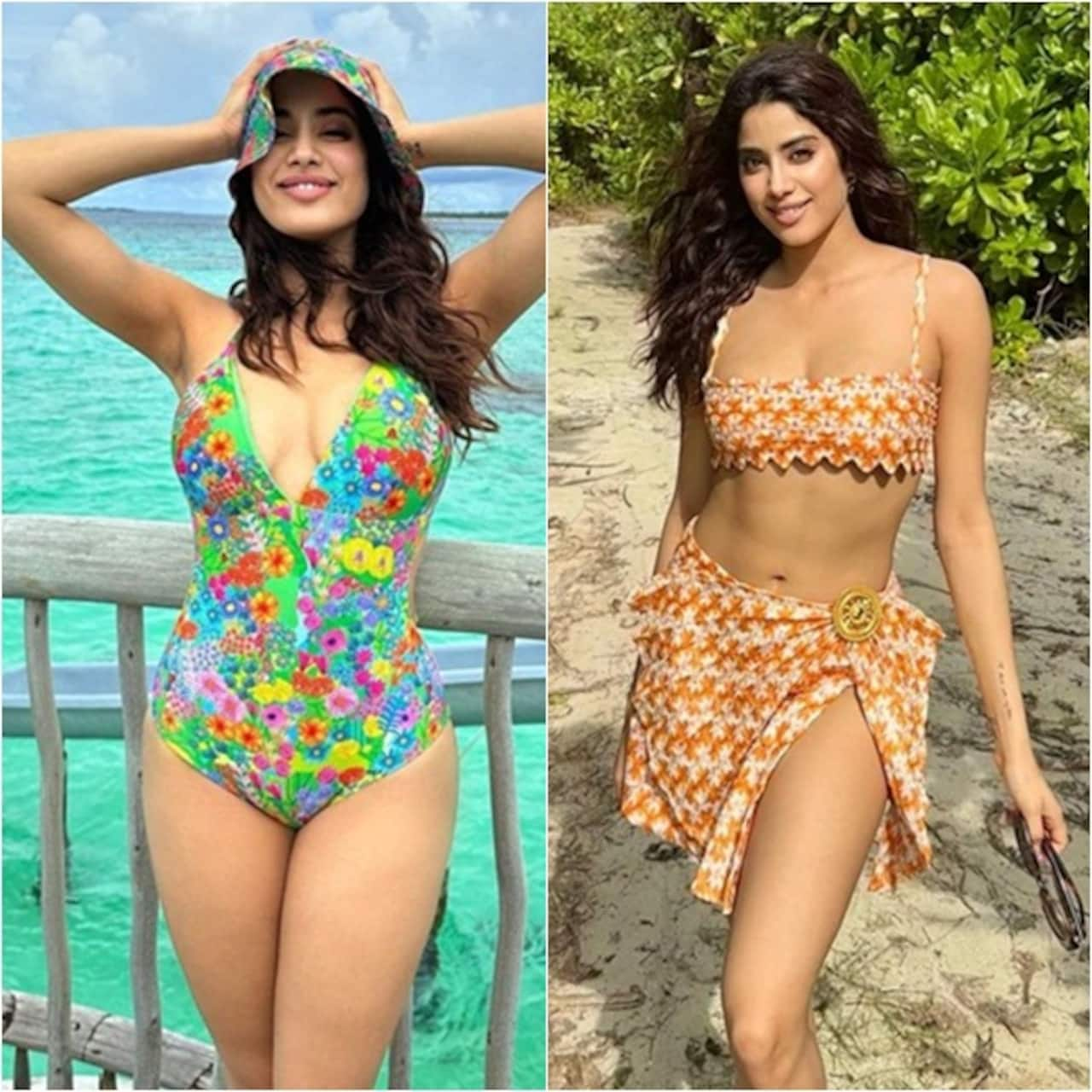 Janhvi Kapoor Teases With Her Perfect Bikini Body From Her Latest Maldives Diaries And Gives