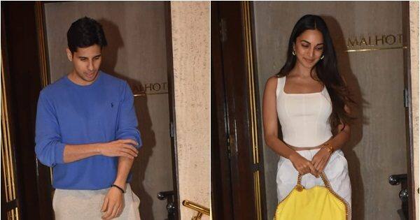 Kiara Advani, Sidharth Malhotra spotted at Manish Malhotra’s house; netizens say, ‘Wedding preparations have started’ [Watch]