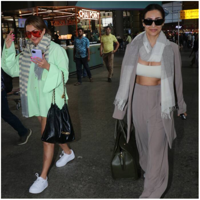 फोन में तांकती-झांकती रहीं अमृता अरोड़ा