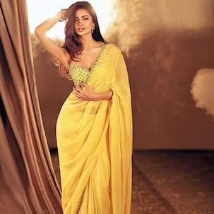 Palak Tiwari has all the capabilities to take desi girl tag from Priyanka Chopra in this yellow stunning saree [View Pics]