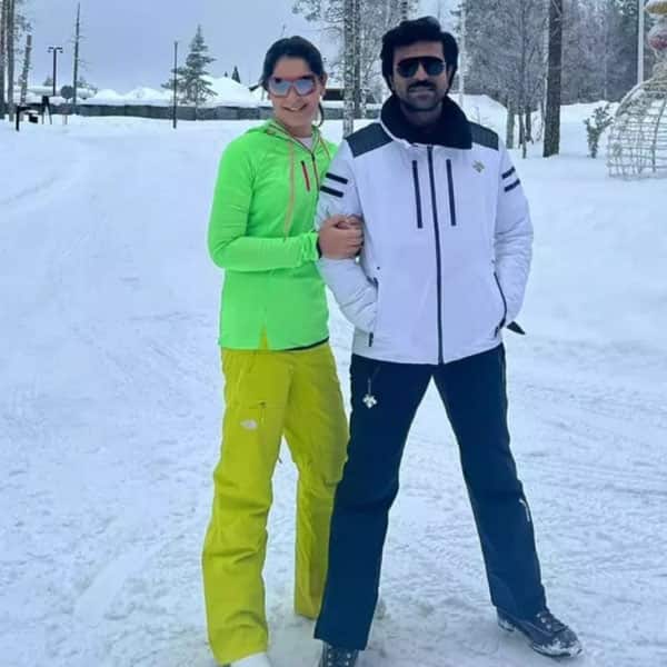 Ram Charan and Upasana are giving is style goals