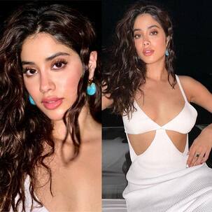 Janhvi Kapoor exudes mom Sridevi's Chandni vibes in this white deep neck dress during her Maldives vacay