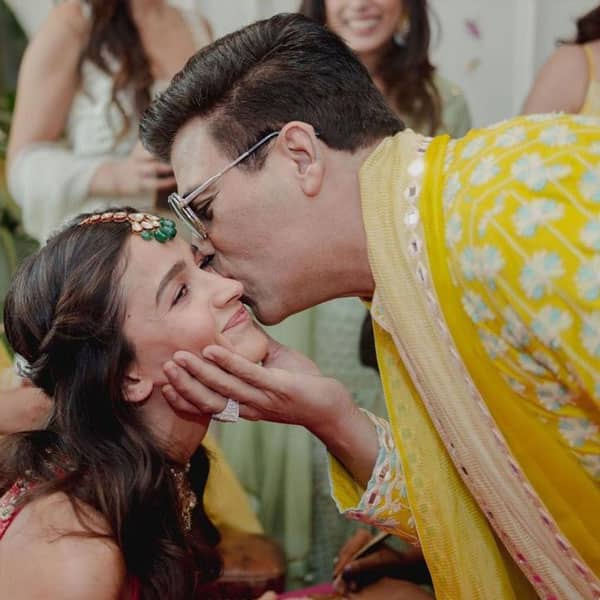 Alia Bhatt's wedding with Ranbir Kapoor was an emotional affair for her godfather Karan Johar