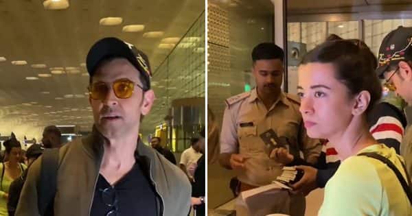 Hrithik Roshan heads for a vacation with Saba Azad along with his sons; netizens are in love with this modern love story