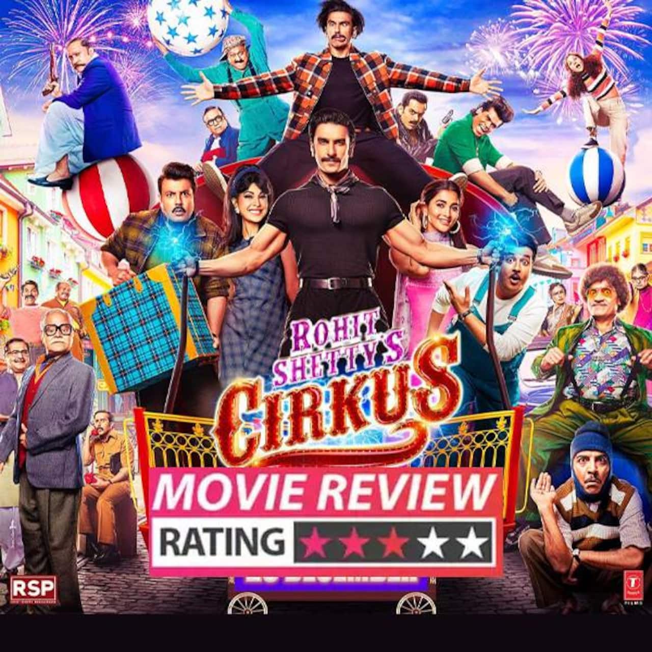 Cirkus Movie Review: Ranveer Singh, Rohit Shetty's comedy of errors is low on LOL moments but successfully delivers the Christmas cheer