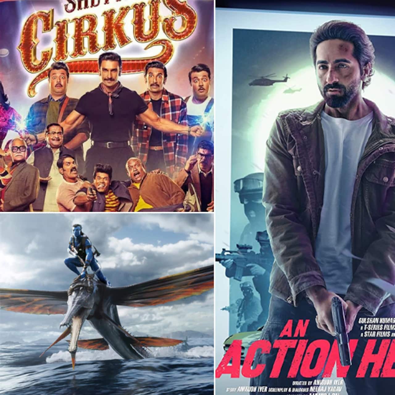 Cirkus, An Action Hero, Avatar: The Way of Water and more upcoming new movies releasing in theatres in December 2022