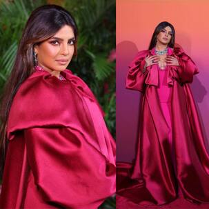 Priyanka Chopra oozes oomph in pink gown with a matching shrug at a Dubai event; gets the best reaction from husband Nick Jonas