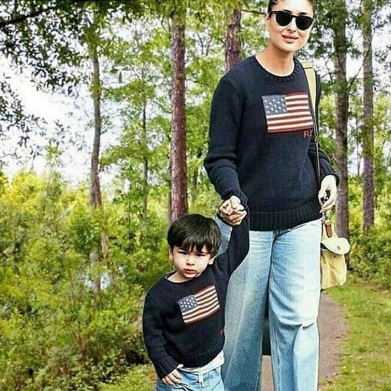 Kareena Kapoor Khan and Taimur Ali Khan