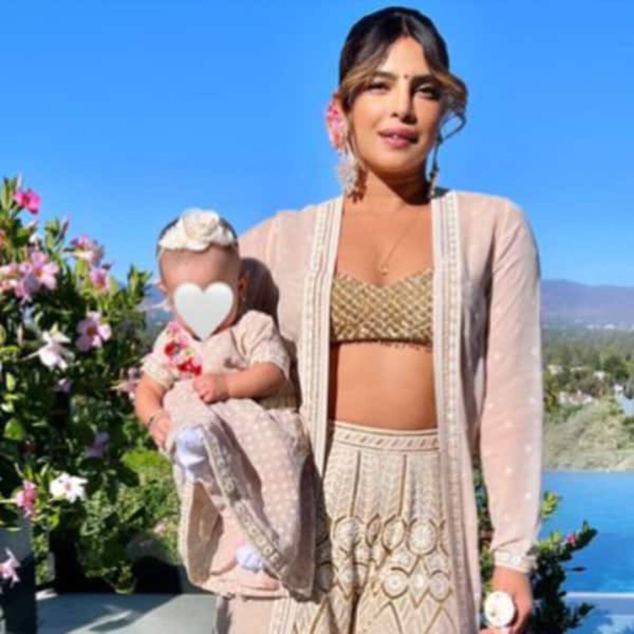 Priyanka Chopra and Malti Marie Chopra Jonas