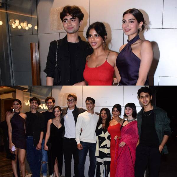 Suhana Khan, Agastya Nanda, Zoya Akhtar attend a birthday bash