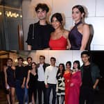 Suhana Khan, Khushi Kapoor, Agastya Nanda arrive in style at the Archies wrap up party