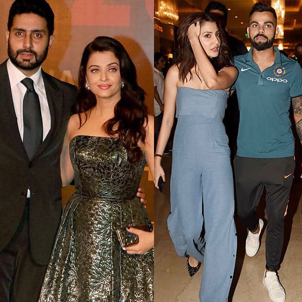 Aishwarya Rai Bachchan-Abhishek Bachchan to Anushka Sharma-Virat Kohli ...