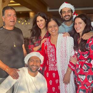 Katrina Kaif is pregnant? Rumours go flying again courtesy of her Christmas picture with husband Vicky Kaushal and family