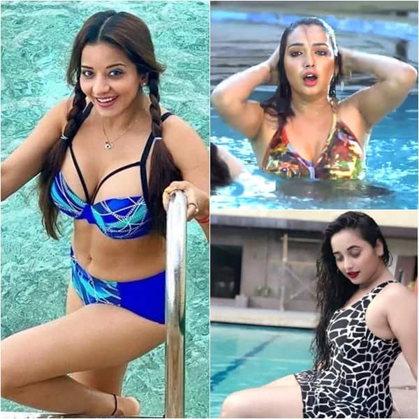 Top Bhojpuri actresses make a splash in swimming pool