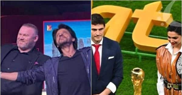 Deepika Padukone unveils FIFA World Cup 2022 trophy, Shah Rukh Khan takes Pathaan promotions on global stage [View Pics]
