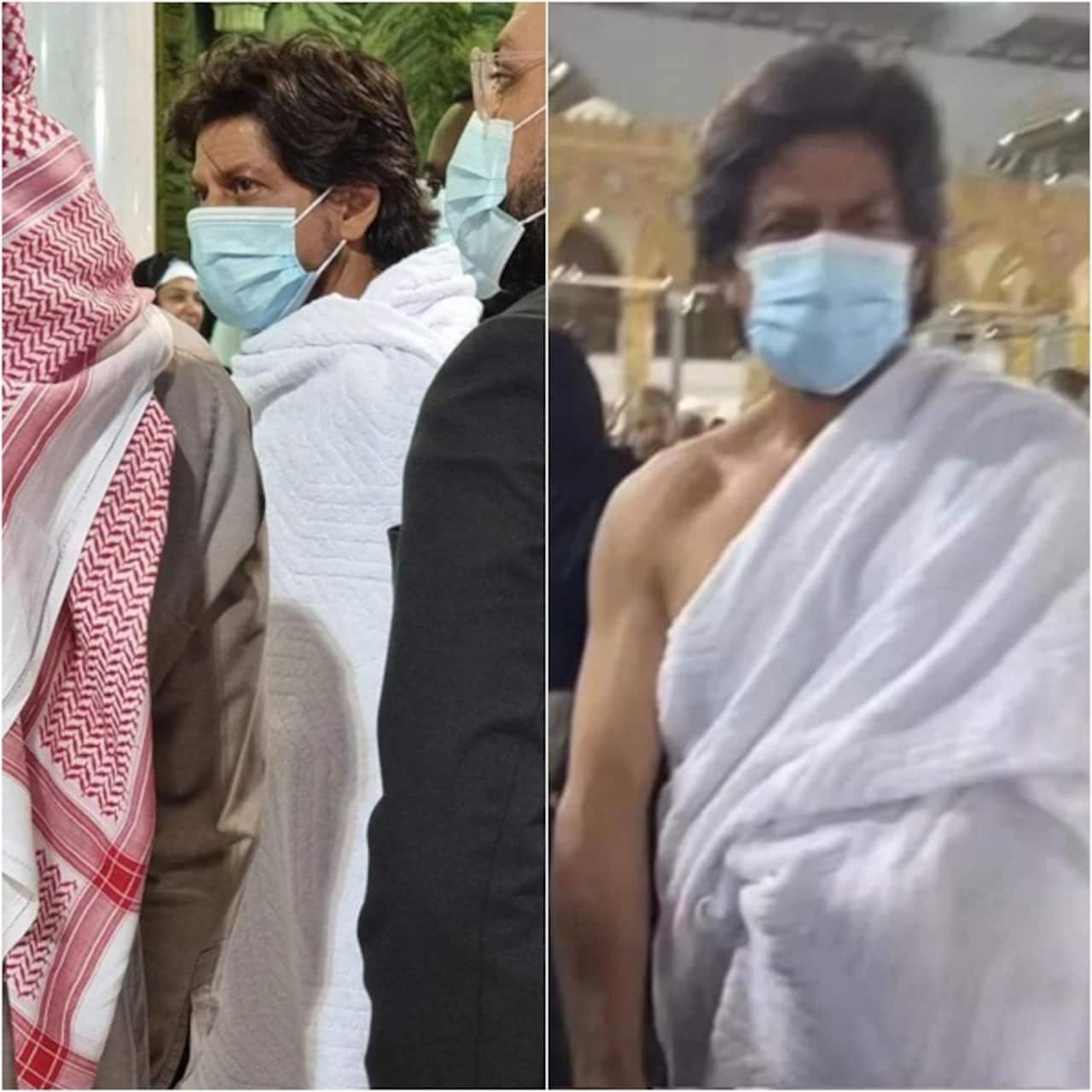 Shah Rukh Khan performs Umrah in Mecca; pictures and videos go viral