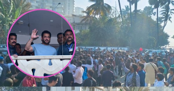 Police lathi charge on fans for crowding outside Bigg Boss 16 host’s residence [View shocking visuals]