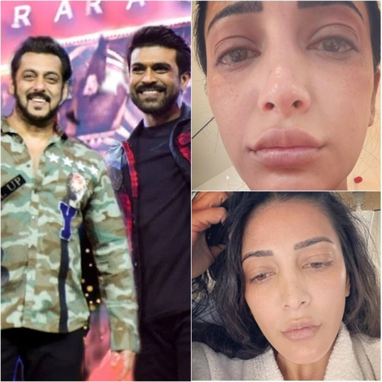 South news weekly rewind: Salman Khan to help Ram Charan re-enter Bollywood; Shruti Haasan shares pictures of swollen face and more
