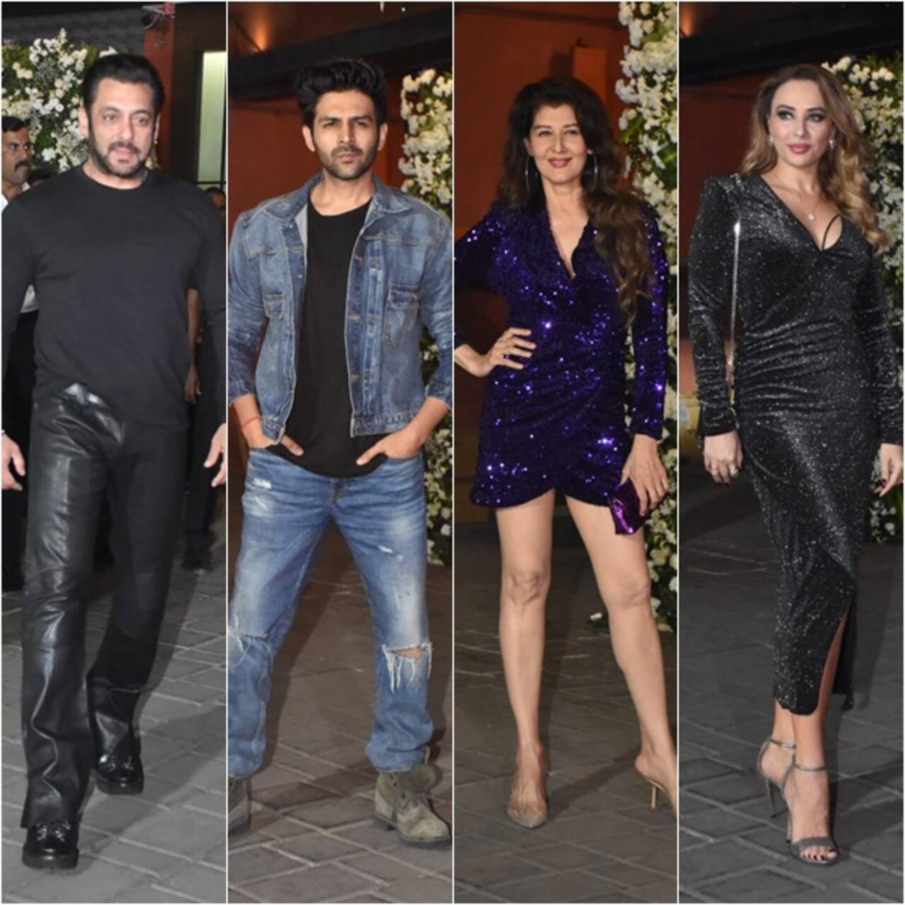 Salman Khan's 57th birthday bash Kartik Aaryan, Sangeeta Bijlani