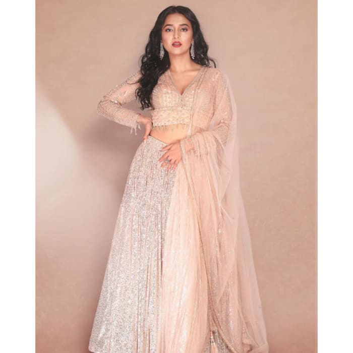 TV actresses in lehengas for sangeet night inspiration: Tejasswi Prakash looking ethereal 